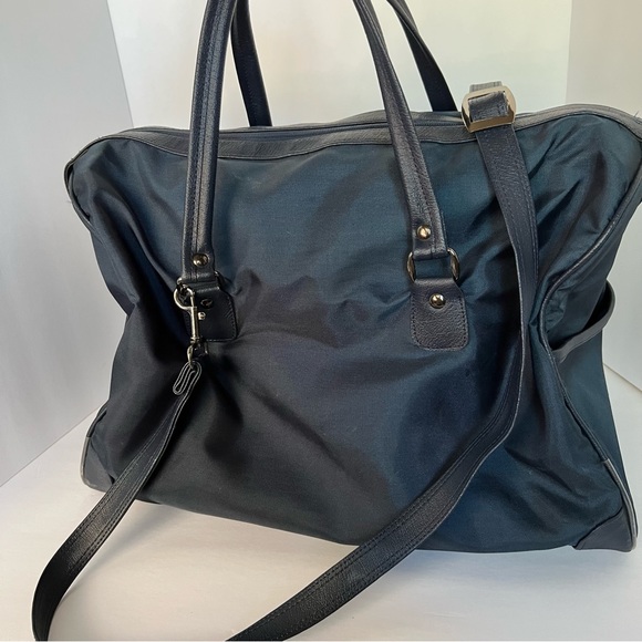 Vintage Pierre Cardin Nylon/Leather Duffel Bag - Picture 13 of 14